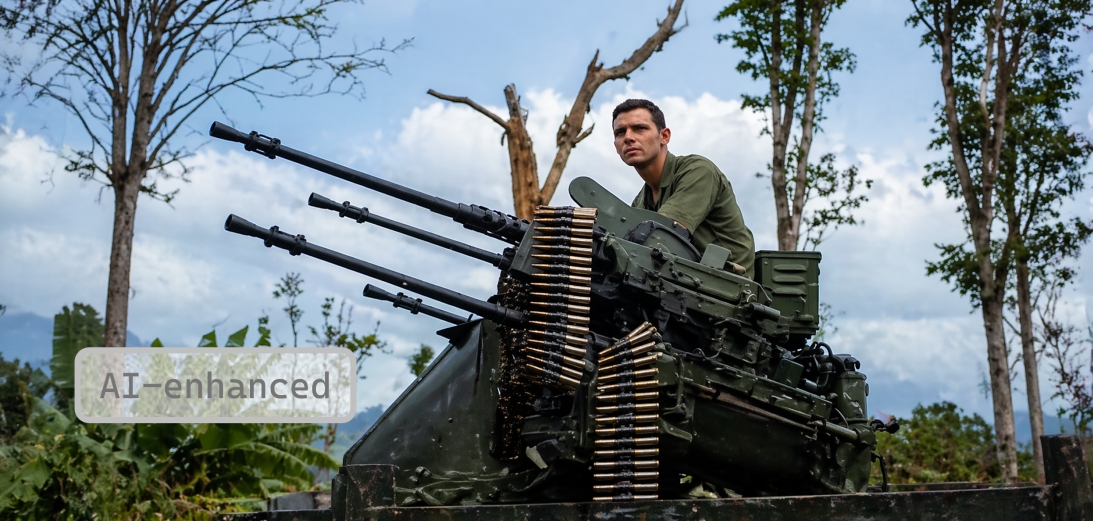 E41-Quad50-1968-Camp-Radcliff-by-David-Borlik colorized AI-enhanced